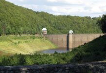 Vodní dílo Janov Hráz Janov