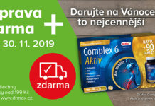 Darujte na Vánoce to nejcennější. Nyní s dopravou zdarma v lékárnách Dr. Max